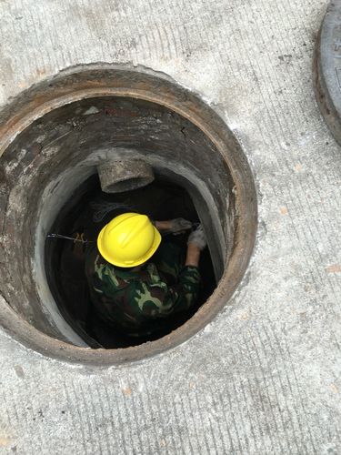 建瓯分库智能化粮库建设光纤铺设中